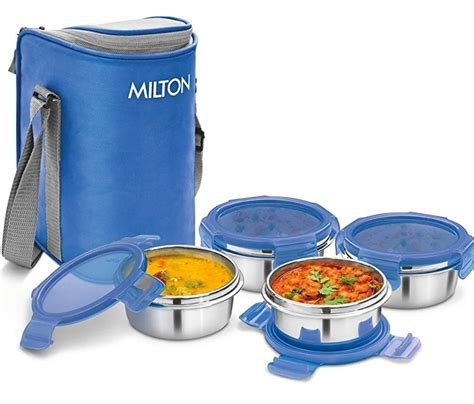 best steel lunch box in india|milton 300ml lunch box.